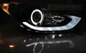 Hyundai Elantra Első Lámpa, Tuning-Tec, Daylight, Led helyzetjelzős (Évj.: 2010.11 -től)
