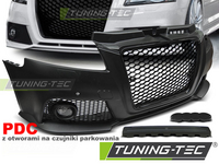 Audi A3 (8P)  Első Lökhárító RS STYLE PDC Fekete (Évj.: 2008 - 2012) by Tuning-Tec