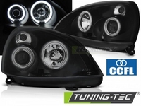 Renault Clio 2, CCFL Angel Eyes, Első Lámpa, (Évj.: 2001.06 - 2005.09) by Tuning-Tec
