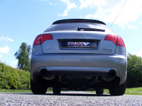 Audi A4 B7 3.0 TDi B7 quattro Limousine és Avant (részecskeszűrő nélküli modellekhez), Milltek Másodlagos katalizátor bypass cső