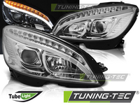 Mercedes W204, Első Lámpa Daylight TubeLight, C-Klasse (Évj.: 2007 - 2010) by Tuning-Tec