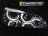 BMW X5 E70 LED-es TRU DRL Első Lámpa, Tuning-Tec, AFS, Angel Eyes (Évj.: 2007 - 2010)