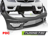 Mercedes Benz C-Klasse (W204) Első Lökhárító C63 AMG Style PDC (Évj.: 2011 - 2014) by Tuning-Tec