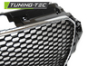 Audi A3 (8V) Első Lökhárító RS3 STYLE Króm-Fekete (Évj.: 2012 - 2016) by Tuning-Tec