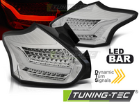 Ford Focus MK3, LED Bar Hátsó Lámpa Dinamikus LED-es Indexel (Évj.: 2015 - 2018) by Tuning Tec