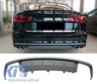Audi A6 C7 Hátsó Diffúzor S6 Style (Évj.: 2015 - 2018) by CarKitt