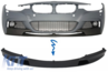 BMW F30, F31 M-Perfomance Első Lökhárító Toldat Fényes Fekete (Évj.: 2011 - 2018) by CarKitt