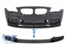 BMW F10/F11 M-Perfomance Első Lökhárító Matt Fekete Splitter (Évj.: 2011 - 2017) by CarKitt