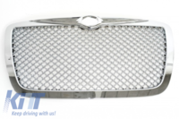 Chrysler 300C Bentley Look Króm/Ezüst Hűtőrács (Évj.: 2004 - 2011) by CarKitt