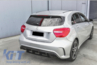 Mercedes-Benz A-Class W176 A45 AMG Style Hátsó Lökhárító Diffúzor (Évj.: 2012 - 2018) by Carkitt