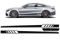 Mercedes-Benz C-Class A205 / C205 C63 Design Küszöb Dekor (Évj.: 2014 - 2019) by Carkitt