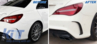 Mercedes-Benz CLA 45 AMG Hátsó Légterelő Splitter (Évj.: 2013 - 2018) by Carkitt