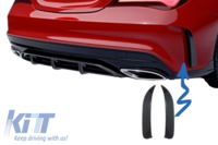 Mercedes-Benz CLA 45 AMG Hátsó Lökhárító Splitter (Évj.: 2013 - 2018) by Carkitt