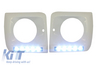 Mercedes-Benz G-Class Fényszóró Szemhéj LED DRL Nappali Menetfénnyel (Évj.: 1989 - 2012) by Carkitt