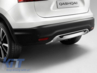 Nissan Qashqai Első / Hátsó Lökhárító Védőlemez (Évj. 2014-től) by Carkitt