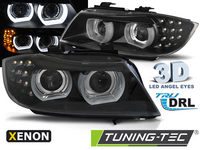 BMW E90, E91 HID DRL Első Lámpa, Angel Eyes (Évj.: 2009 - 2011) by Tuning-Tec