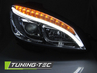 Mercedes Benz C-Klasse (W204) Első Lámpa, Dinamikus LED, Tubelight (Évj.: 2007 - 2010) by Tuning-Tec