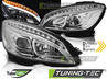 Mercedes Benz C-Klasse (W204) Első Lámpa, Dinamikus LED, Tubelight (Évj.: 2007 - 2010) by Tuning-Tec