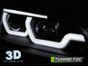 BMW X5 E70, Tube Light LED 3D Angel Eyes Első Fényszórók (Évj.: 2007 - 2013) by Tuning-Tec