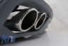 Audi A4 (B8) AB Design Hátsó Diffúzor, Dupla kipufogóvéggel (Évj.: 2012 - 2015) by CarKitt
