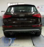 Audi Q5 (8R) Széria Hátsó Diffúzor / Dupla Kipufogóvéggel (Évj.: 2013 - 2016) by CarKitt