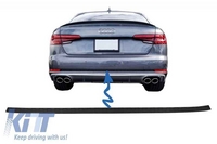 Audi A4 (B9) S-Line Design Hátsó Lökhárító Díszléc (Évj.: 2016 - 2018) by CarKitt