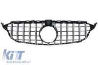 Mercedes-Benz C-Klasse (W205) GT-R Panamericana Jelnélküli Hűtőrács (Évj.: 2014 - 2018) by CarKitt