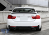 BMW 4-es Széria (F32, F33, F36) M-Perfomance Design Hátsó Lökhárító Diffúzor (Évj.: 2013-tól) by CarKitt