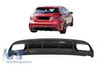 Mercedes-Benz A-Klasse (W176) A45 AMG Karbon Look Hátsó Lökhárító Diffúzor (Évj.: 2013 - 2018) by CarKitt