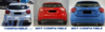 Mercedes-Benz A-Klasse (W176) A45 AMG Red-Line Hátsó Lökhárító Diffúzor (Évj.: 2013 - 2018) by CarKitt