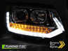 VW Transporter (T5) T6 Look, Tube Light, Dinamikus LED-es Első Fényszóró (Évj.: 2010 - 2015) by Tuning-Tec
