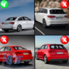 Audi A3 (8V) Szedán S3 Design Hátsó Diffúzor (Évj.: 2012 - 2015) by CarKitt