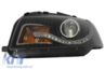 Audi A3 (8P) RS3 Design Első Lökhárító és DRL Első Fényszórók (Évj.: 2009 - 2012) by CarKitt