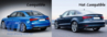 Audi A3 (8V) S-Line Design Hátsó Diffúzor és Kipufogóvég (Évj.: 2016 - 2019) by CarKitt