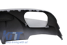 Audi A4 (B8) AB Design Hátsó Diffúzor és Króm Kipufogóvég (Évj.: 2007 - 2012) by CarKitt