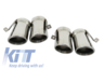 Audi A4 (B8) AB Design Hátsó Diffúzor és Króm Kipufogóvég (Évj.: 2007 - 2012) by CarKitt