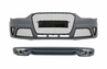 Audi A4 (B8) RS4 Design Első Lökhárító, Hátsó Diffúzor és Króm Kipufogóvég (Évj.: 2012 - 2015) by CarKitt