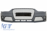 Audi A4 (B8) RS4 Design Első Lökhárító, Hátsó Diffúzor és Króm Kipufogóvég (Évj.: 2012 - 2015) by CarKitt