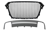 Audi A4 (B8) RS4 Design Jelnélküli Hűtőrács és Hátsó Diffúzor (Évj.: 2012 - 2015) by CarKitt