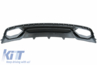 Audi A4 (B8) AB Design Hátsó Diffúzor, Króm Kipufogóvégek és Csomagtér Spoiler (Évj.: 2012 - 2015) by CarKitt