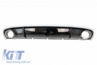 Audi A4 (B8) RS4 Design Hátsó Diffúzor és Jelnélküli Hűtőrács (Évj.: 2012 - 2015) by CarKitt