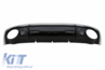 Audi A4 (B8) RS4 Design Hátsó Diffúzor és Króm Kipufogóvégek (Évj.: 2012 - 2015) by CarKitt