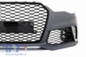 Audi A6 (4G) RS6 Design Első Lökhárítók és LED DRL Fényszórópár (Évj.: 2011 - 2018) by CarKitt