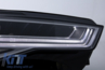 Audi A6 (4G) RS6 Design Első Lökhárítók és LED DRL Fényszórópár (Évj.: 2011 - 2018) by CarKitt