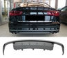 Audi A6 (4G) S6 Design Hátsó Diffúzor és Króm Kipufogóvégek (Évj.: 2015 - 2018) by CarKitt