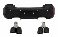 BMW 1-es széria (F20, F21) M2 Design Hátsó Lökhárító és Karbon Kipufogóvégek (Évj.: 2015 - 2019.06) by CarKitt