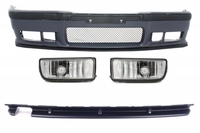 BMW 3-as széria (E36) M3 Design Első Lökhárító, Diffúzor és Ködlámpapár (Évj.: 1992 - 1997) by CarKitt