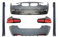 BMW 3-as széria (F30) M-Perfomance Design Komplett Bodykit, Ködlámpapár és LED-es Hátsó Lámpák (Évj.: 2011 - 2019) by CarKitt
