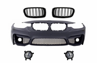 BMW 3-as széria (F30, F31) M3 Sport EVO Design Első Lökhárító, Vesepár és Ködlámpapár (Évj.: 2011 - 2019) by CarKitt