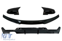 BMW 4-es széria (F32) M-Perfomance Design Diffúzor, Visszapillantó Tükörborítás és Csomagtér Spoiler (Évj.: 2013-tól) by CarKitt